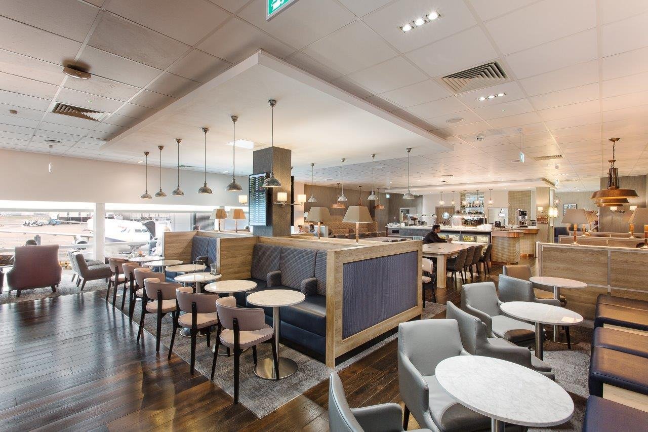 Prêmio elege as 8 melhores salas VIP em aeroportos da Europa – conheça todas elas 2 Club Aspire Lounge - Aeroporto Heathrow, Londres, Terminal 3.