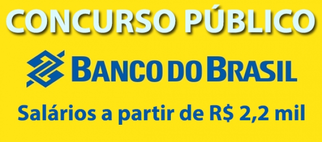 Edital Concurso Banco do Brasil