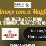 CCS RJ presta homenagem a Diego Bifoni da MAPFRE Revista