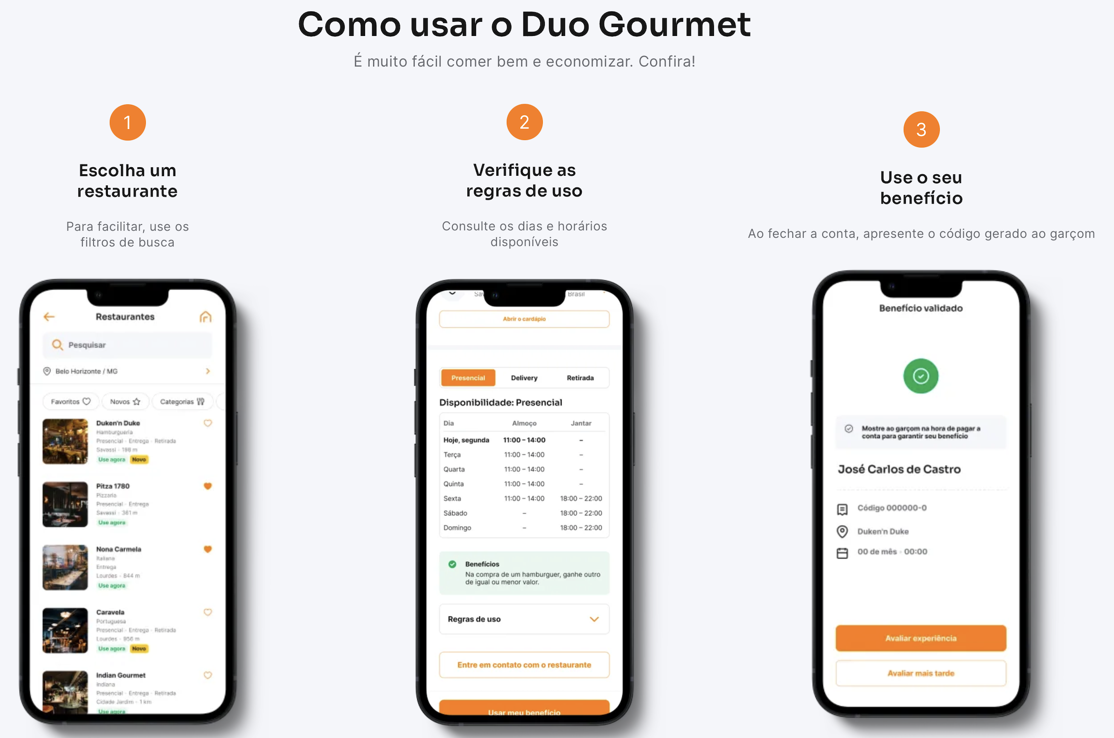 Como usar o Duo Gourmet - Inter