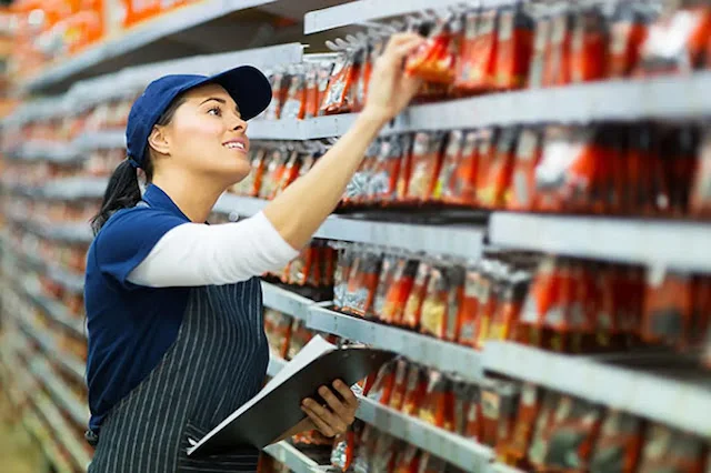 repositor de mercadorias sem experiência