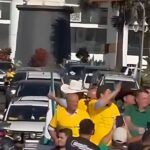 Bolsonaro e ovacionado por apoiadores ao ser recebido no interior.jpg