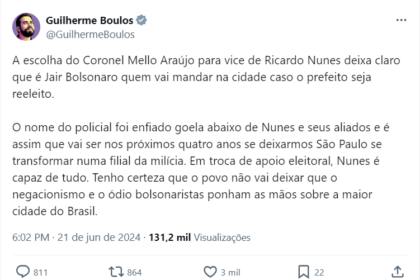Boulos e Tabata Amaral criticam escolha de vice de Ricardo.png
