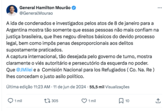 Hamilton Mourao pede que Milei de asilo a foragidos do.png