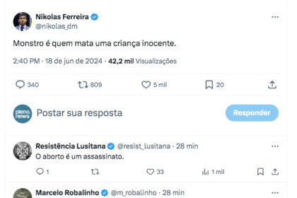 Nikolas rebate Lula Monstro e quem mata uma crianca inocente.png