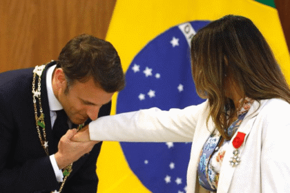 Com ausência de Lula, Macron garante que Janja será 'bem acolhida' nos Jogos Olímpicos