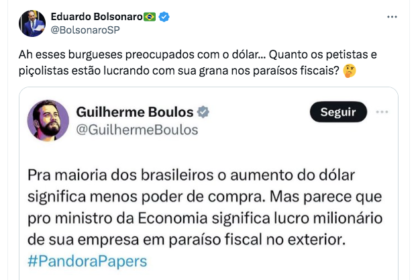 Eduardo Bolsonaro recupera post de Boulos sobre o dolar em.png