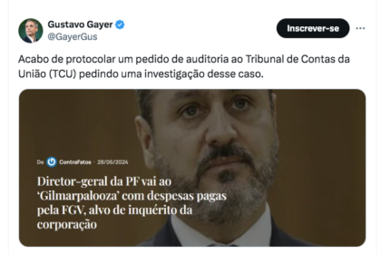 Gustavo Gayer aciona TCU sobre viagem de diretor geral da PF.png