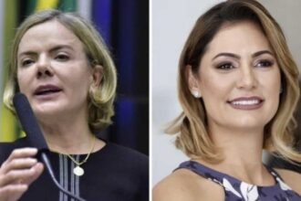 Michelle Bolsonaro aciona STF contra Gleisi Hoffmann apos post sobre.jpg