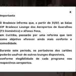 Salas VIP Bradesco de Guarulhos e Curitiba vao fechar para.png