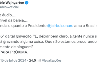 Wajngarten Audio de Bolsonaro e do mesmo nivel da baleia.png