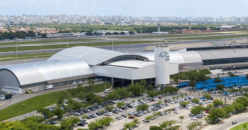 Aeroporto de Frortaleza: vista aérea de uma dos maiores aeroportos do Brasil