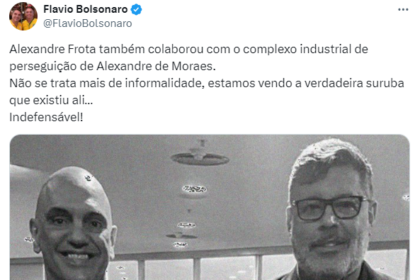 Frota surge como colaborador de Moraes Flavio dispara ‘Suruba.png