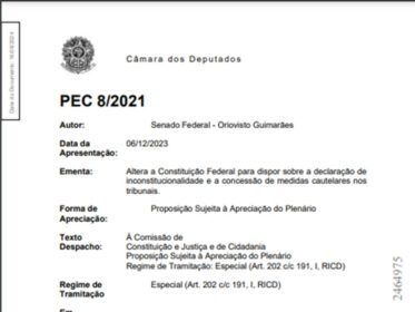 Documento Arthur Lira PEC