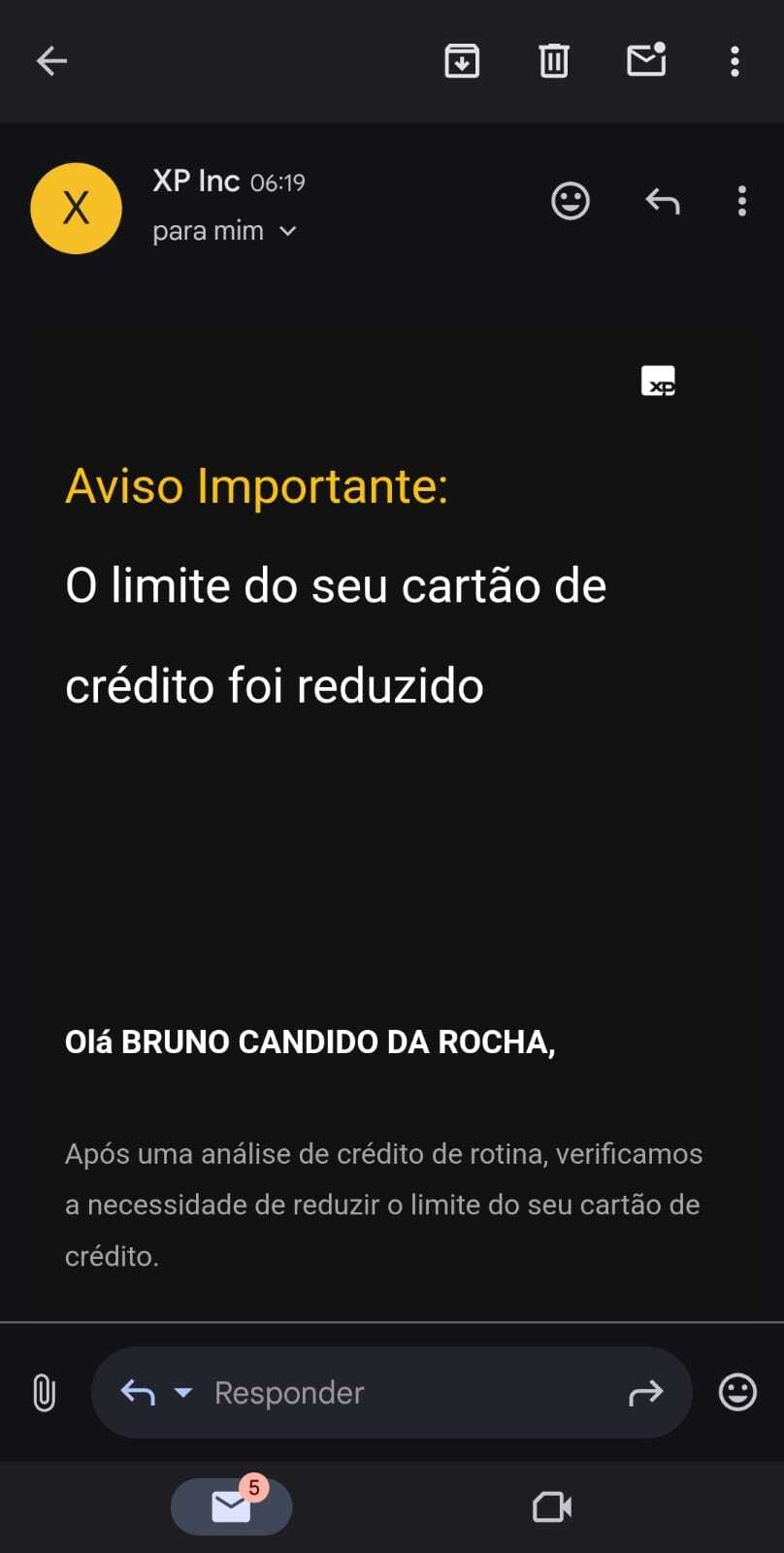 Adeus Porque cancelei minha conta e meu cartao XP Visa