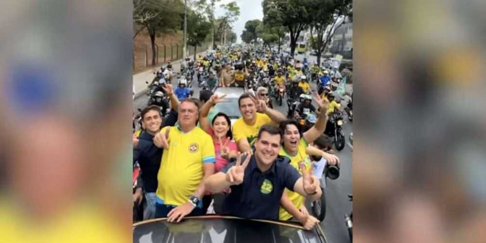 Bolsonaro Michelle e Nikolas fazem motocarreata em apoio a Bruno.jpg