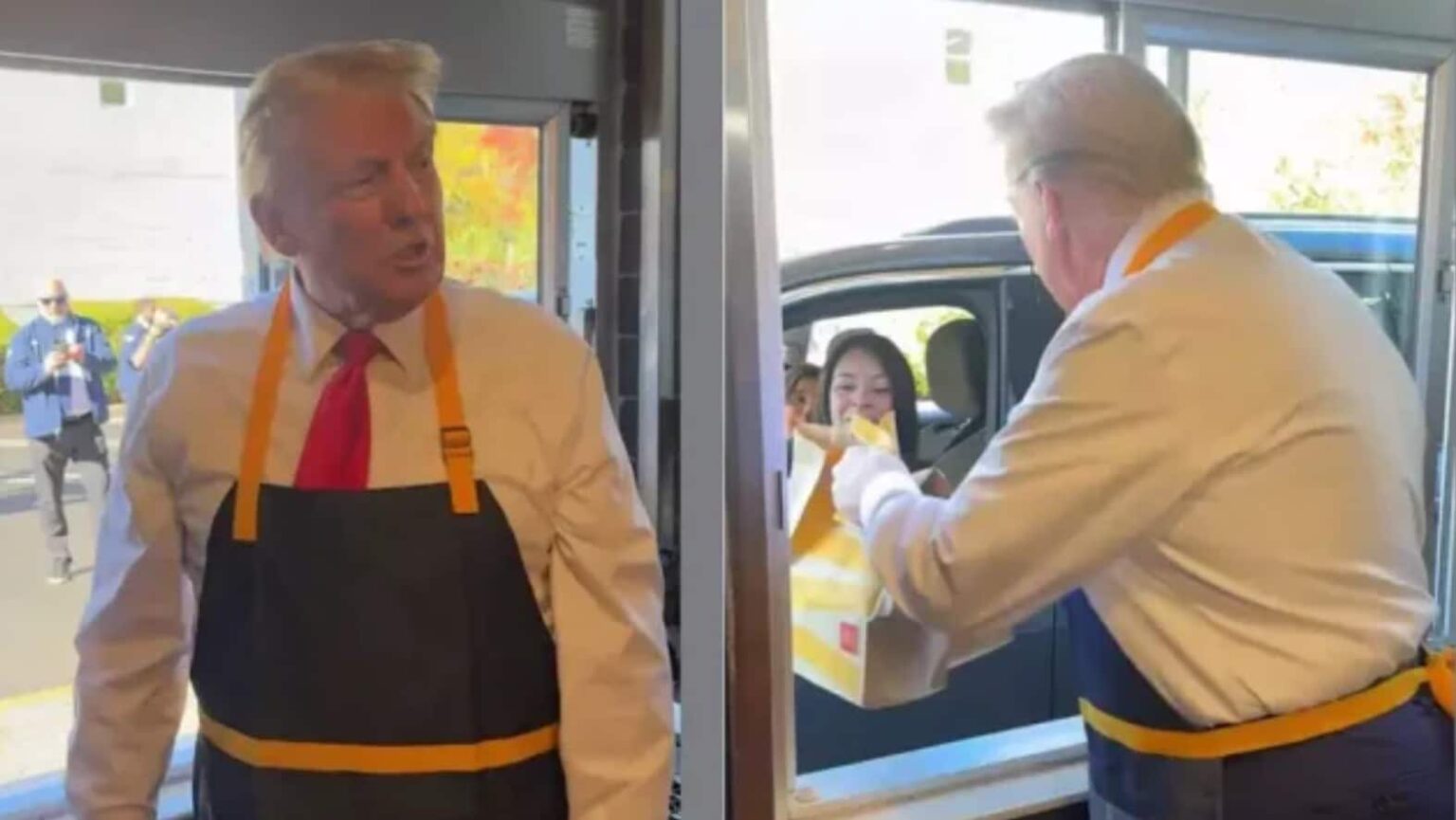 Brasileira encontra Trump no McDonalds e faz alerta Nao deixe.jpg