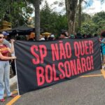 Fora Bolsonaro manifestantes protestam contra churrascada de Nunes em SP.jpg