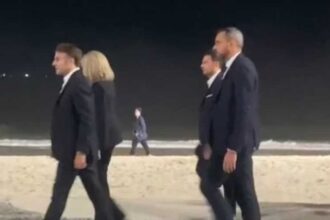 No Rio para o G20 Macron da um role pela.jpg