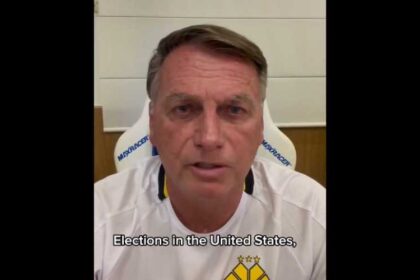 Video Bolsonaro grava mensagem de apoio a Donald Trump na.jpg