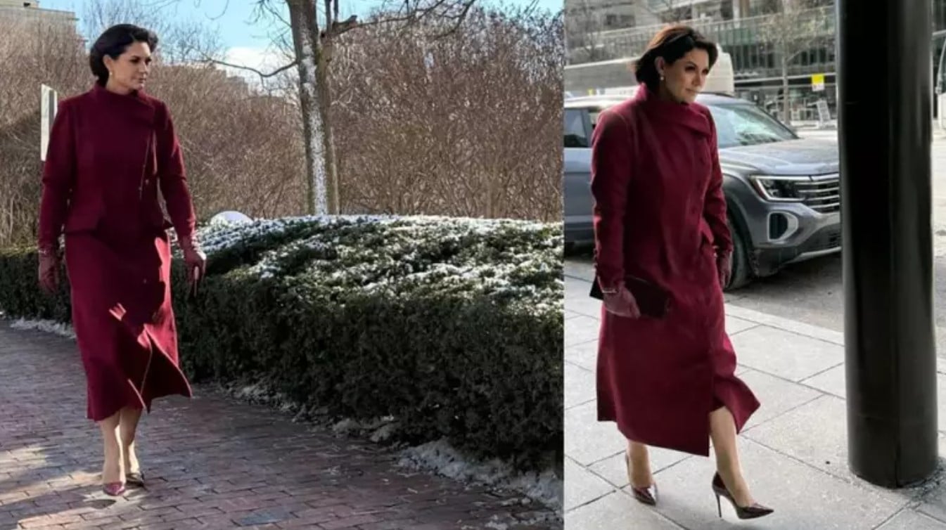 A homenagem de Michelle Bolsonaro ao escolher vestido vermelho para.jpg