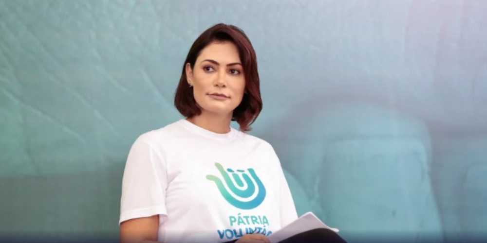 Michelle Bolsonaro ganha direitos de marca de programa de voluntariado.jpg