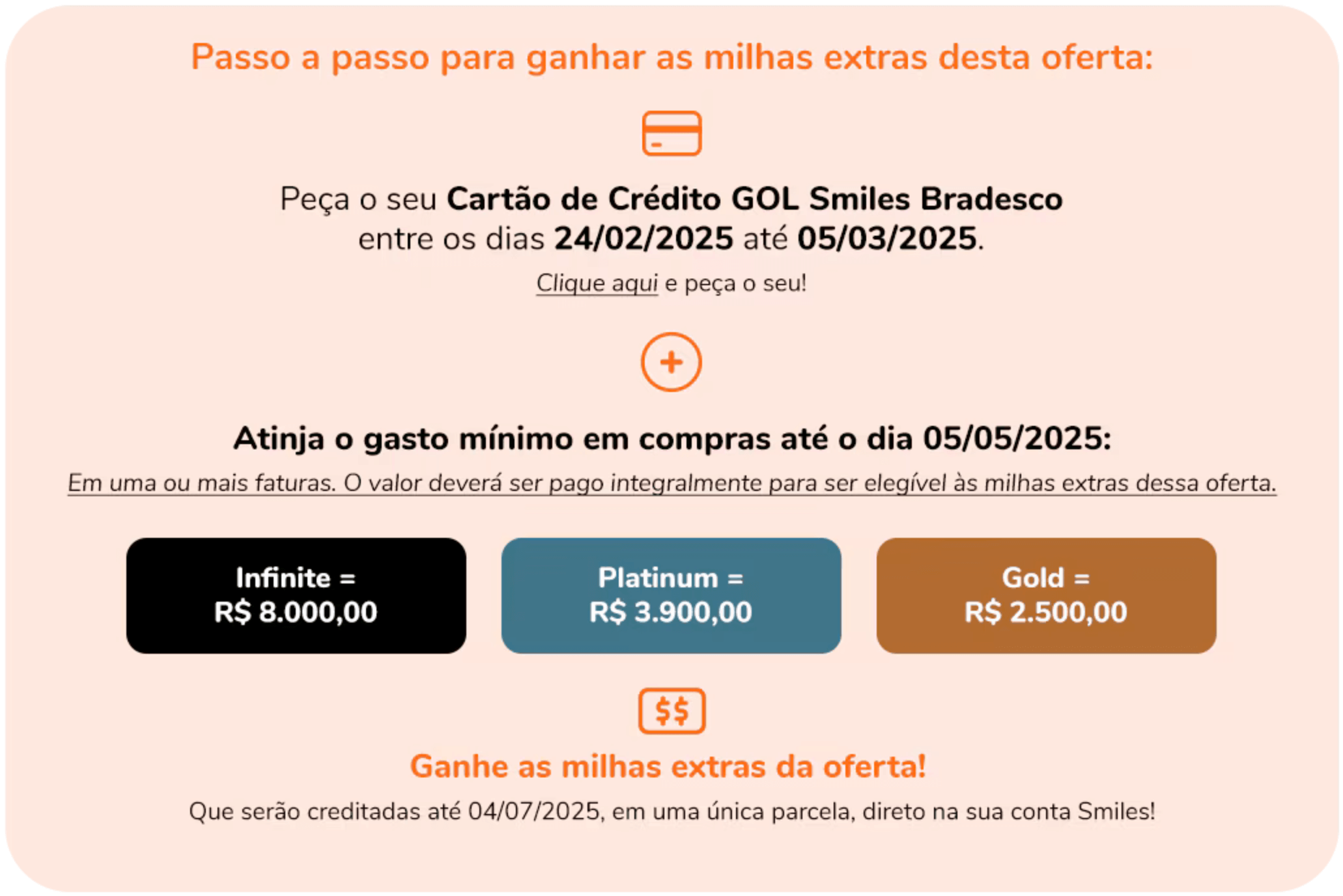 1740418964 639 Oportunidade Cartao de credito Gol Smiles com ate 35 mil