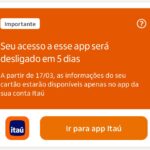 Itau vai encerrar aplicativo de cartoes em breve – veja.jpeg