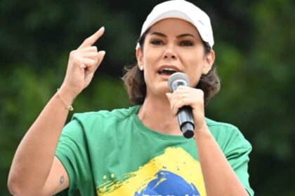 No DF Michelle Bolsonaro lidera disputa ao Senado diz Parana.jpg