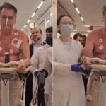 Bolsonaro aparece caminhando pela primeira vez no hospital apos cirurgia.jpg