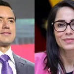 equador-reelege-naboa-com-diferenca-de-11-pontos-percentuais-rafael-noboa-e-luisa-gonzalez-disputaram-segundo-turno-de-2025-no-equador-foto-opera-mundi-reproducao-tvt-news