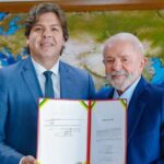 O-novo-ministro-das-Comunicações, Frederico-de-Siqueira-Filho, ao-lado-do-presidente-Lula. Foto: Ricardo-Stuckert / PR-tvt-news