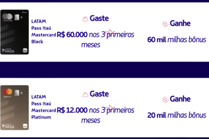 Muito bom Peca o cartao Latam Pass Itau e ganhe.png