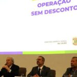 O - ministro - Ricardo - Lewandowski - (Justiça - e - Segurança - Pública) - durante - coletiva - para - explicar - a - operação:-aposentados- cerca - de - 700 - policiais - federais - e - 80 - servidores - da - CGU - cumprem - 211 - mandados - de - busca - e - apreensão. - Foto: - Antonio - Cruz/Agência - Brasil-tvt-news