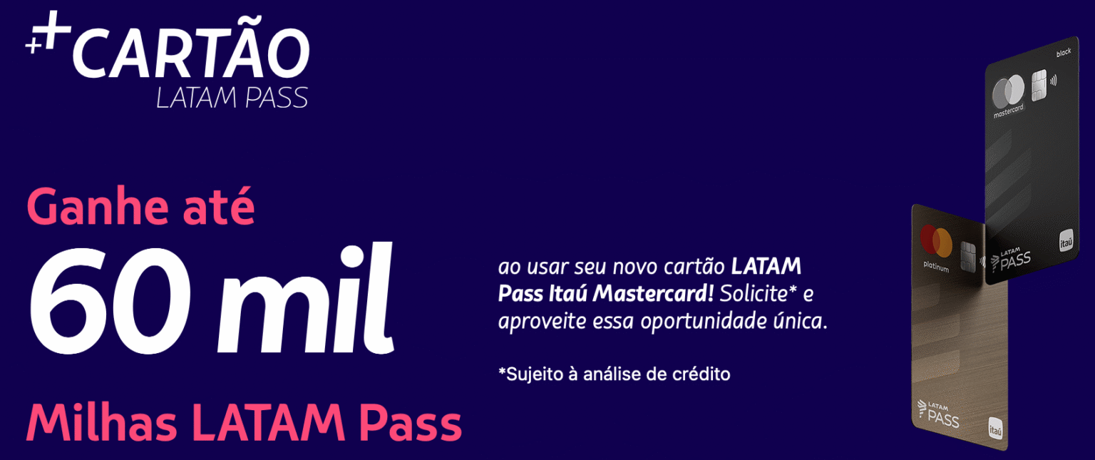Ultimas horas Peca o cartao Latam Pass Itau e ganhe.png