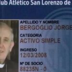 Papa-Francisco-era-torcedor-do-San-Lorenzo. Foto: Reprodução/Redes-Sociais-tvt-news