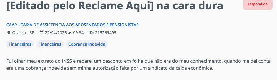 fraude-no-inss-saiba-como-descobriu-e-bloquear-os-descontos-fraude-no-inss-gera-diversas-denuncias-foto-reclame-aqui-reproducao-tvt-news