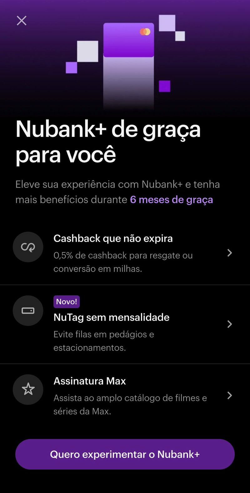 1747258999 788 Nubank oferece assinatura Nubank gratis para clientes selecionados