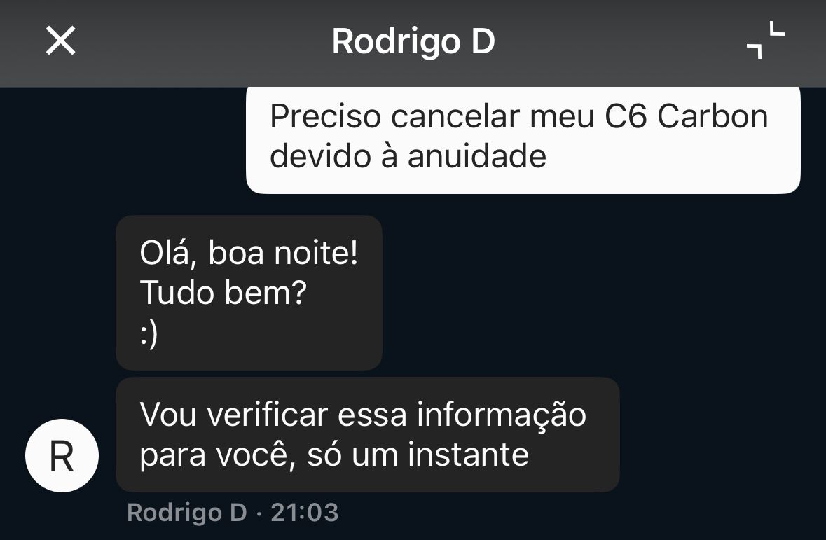 1747597690 545 Como consegui o meu cartao C6 Carbon com anuidade gratis