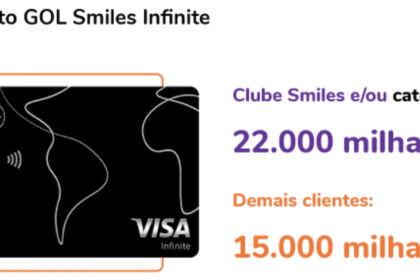 Muito bom Peca o cartao GOL Smiles com ate 47000.png