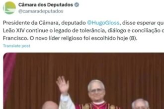 Perfil da Camara troca Hugo Motta por Gloss em publicacao.jpg
