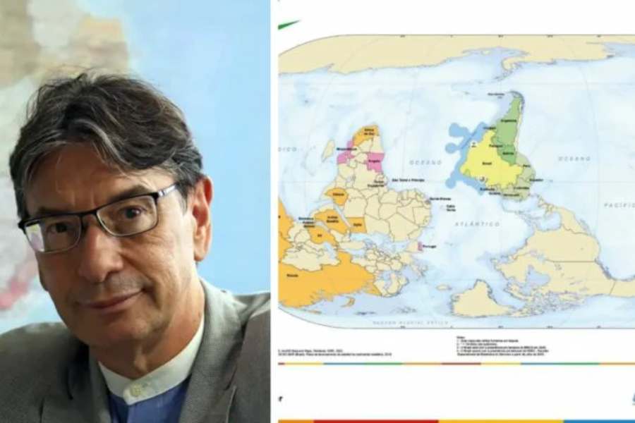 Sindicato do IBGE repudia mapa invertido com Brasil no centro.jpg