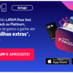 So hoje Peca o cartao Latam Pass Itau e ganhe.png