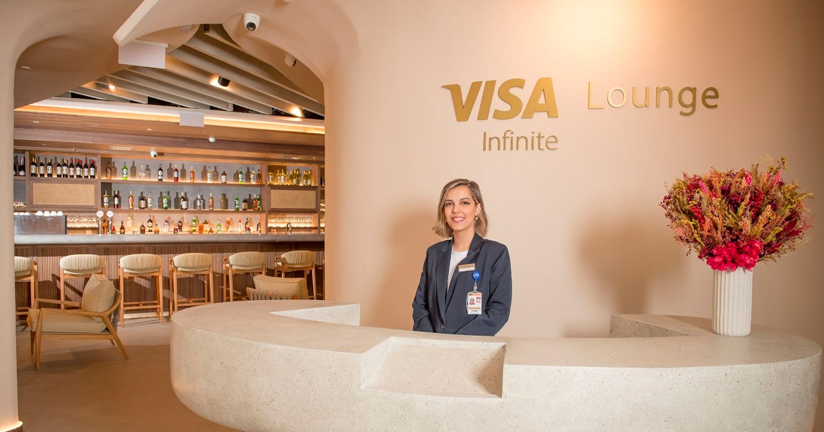 Visa tera nova sala VIP no Aeroporto de Guarulhos