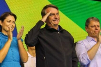 Bolsonaro Michelle e Tarcisio superam Lula e coloca 2026 em.jpeg