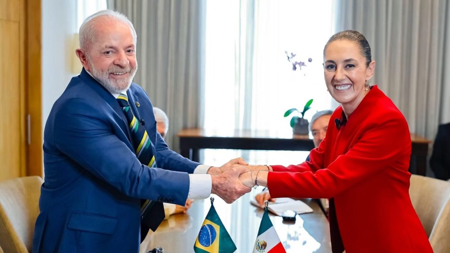 lula-conversa-claudia-sheinbaum-comercio-bilateral-relacao-brasil-mexico-ricardo-stuckert-pr-tvt-news
