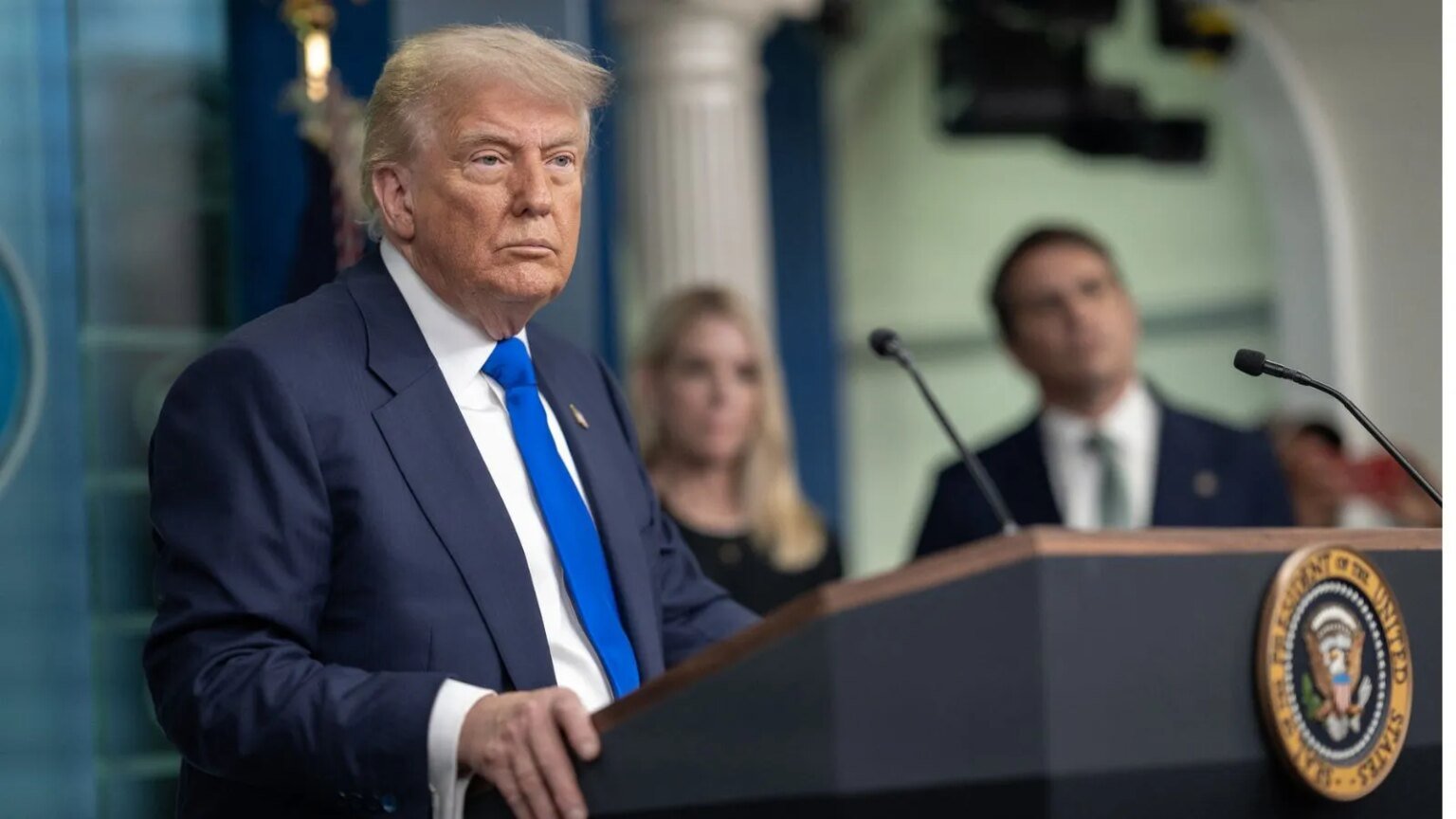 Trump diz que lsrael aceitou trégua de 60 dias em Gaza 1 trump-israel-tregua-60-dias-gaza-casa-branca-molly-riley-tvt-news