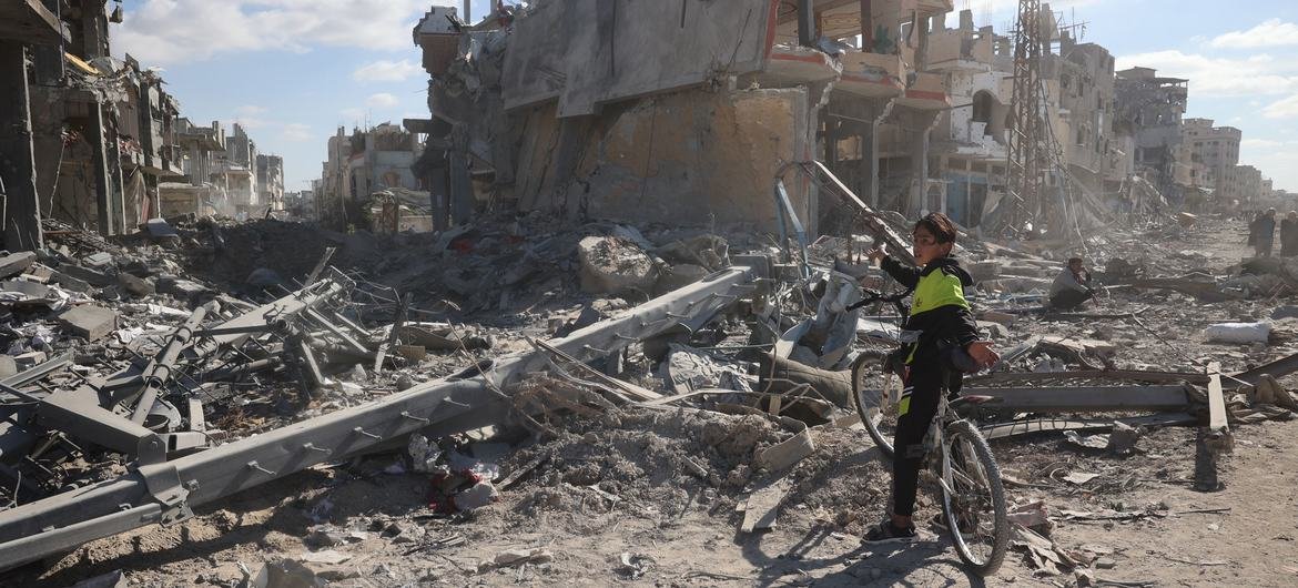 lula-genocidio-quem-tem-que-cuidar-de-gaza-sao-os-palestinos-gaza-destruida-por-israel-foto-eyad-el-baba-unicef-tvt-news