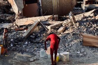 brasil-ataques-de-israel-em-escolas-de-gaza-reforcam-violacao-de-regras-de-guerra-ruinas-em-gaza-foto-unwra-tvt-news