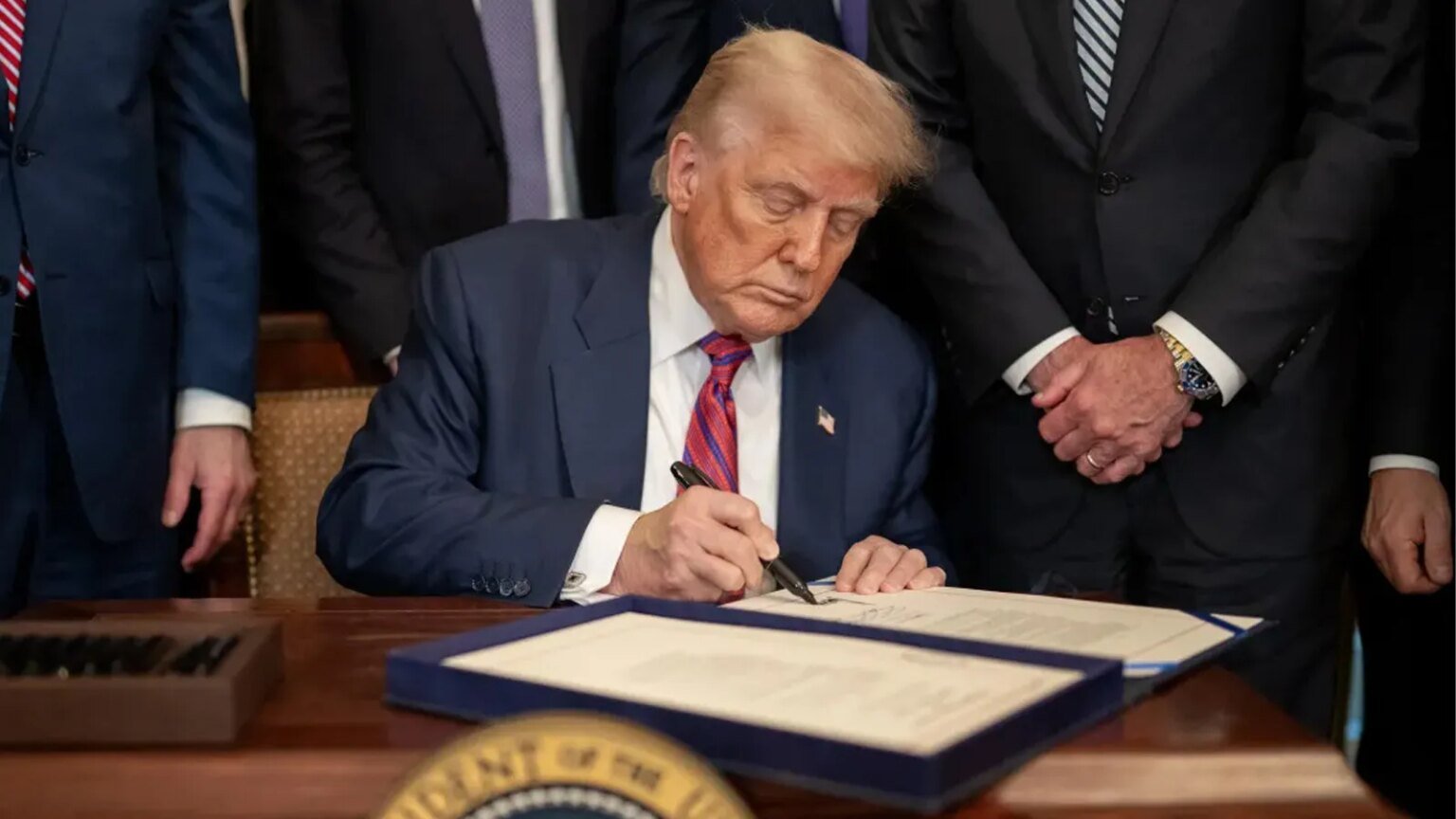 Trump sanciona mais membros do Tribunal Penal Internacional 1 trump-sanciona-mais-membros-tribunal-penal-internacional-the-white-house-tvt-news